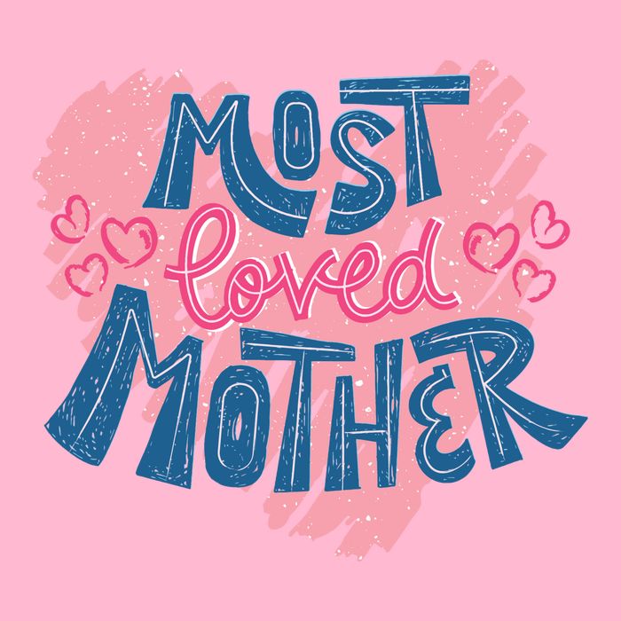 Most Loved Mother Button
