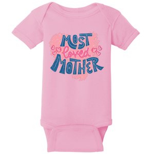 Most Loved Mother Baby Bodysuit