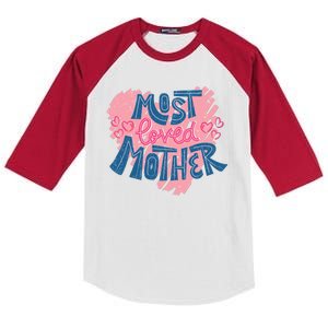 Most Loved Mother Kids Colorblock Raglan Jersey