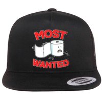 Most Wanted Toilet Paper Flatbill Hat