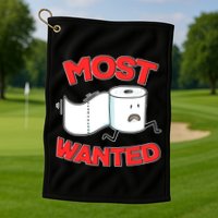 Most Wanted Toilet Paper Golf Towel