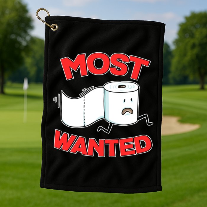 Most Wanted Toilet Paper Golf Towel