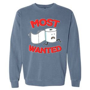 Most Wanted Toilet Paper Garment-Dyed Sweatshirt