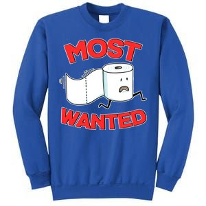 Most Wanted Toilet Paper Sweatshirt