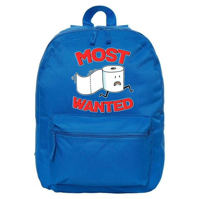 Most Wanted Toilet Paper 16 in Basic Backpack