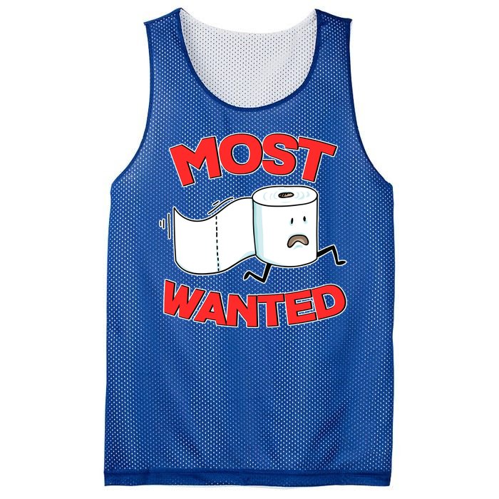 Most Wanted Toilet Paper Mesh Reversible Basketball Jersey Tank