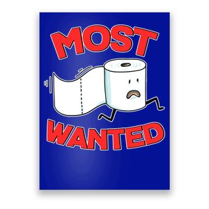 Most Wanted Toilet Paper Poster