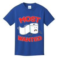 Most Wanted Toilet Paper Kids T-Shirt