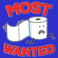 Most Wanted Toilet Paper Kids T-Shirt