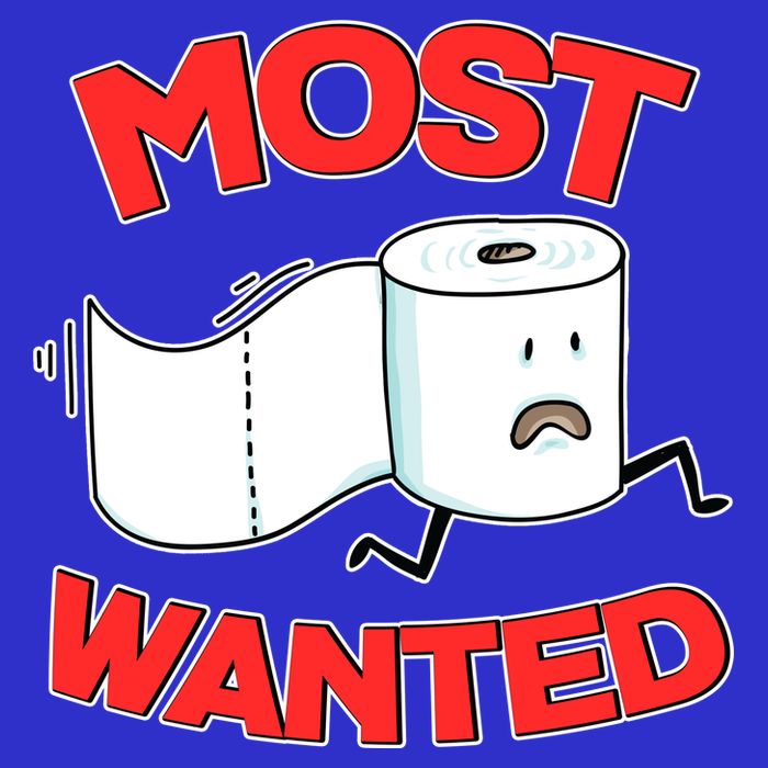 Most Wanted Toilet Paper Kids T-Shirt