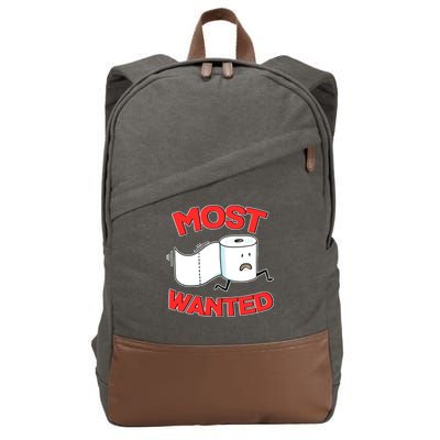 Most Wanted Toilet Paper Cotton Canvas Backpack