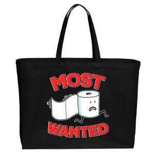 Most Wanted Toilet Paper Cotton Canvas Jumbo Tote