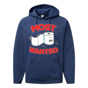 Most Wanted Toilet Paper Performance Fleece Hoodie