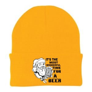 Most Wonderful Time For A Beer Knit Cap Winter Beanie