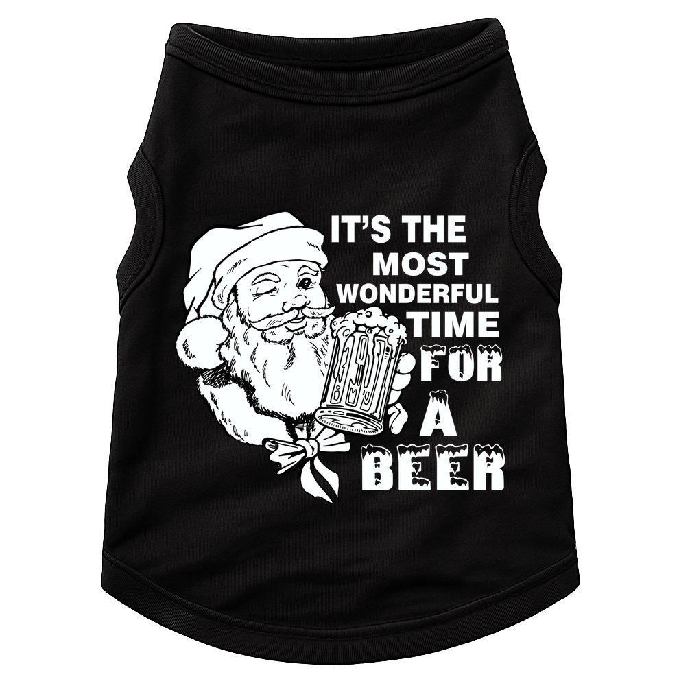 Most Wonderful Time For A Beer Doggie Tank