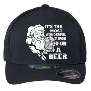 Most Wonderful Time For A Beer Flexfit Unipanel Trucker Cap