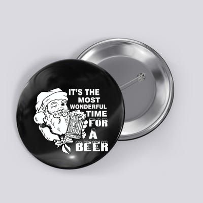 Most Wonderful Time For A Beer Button