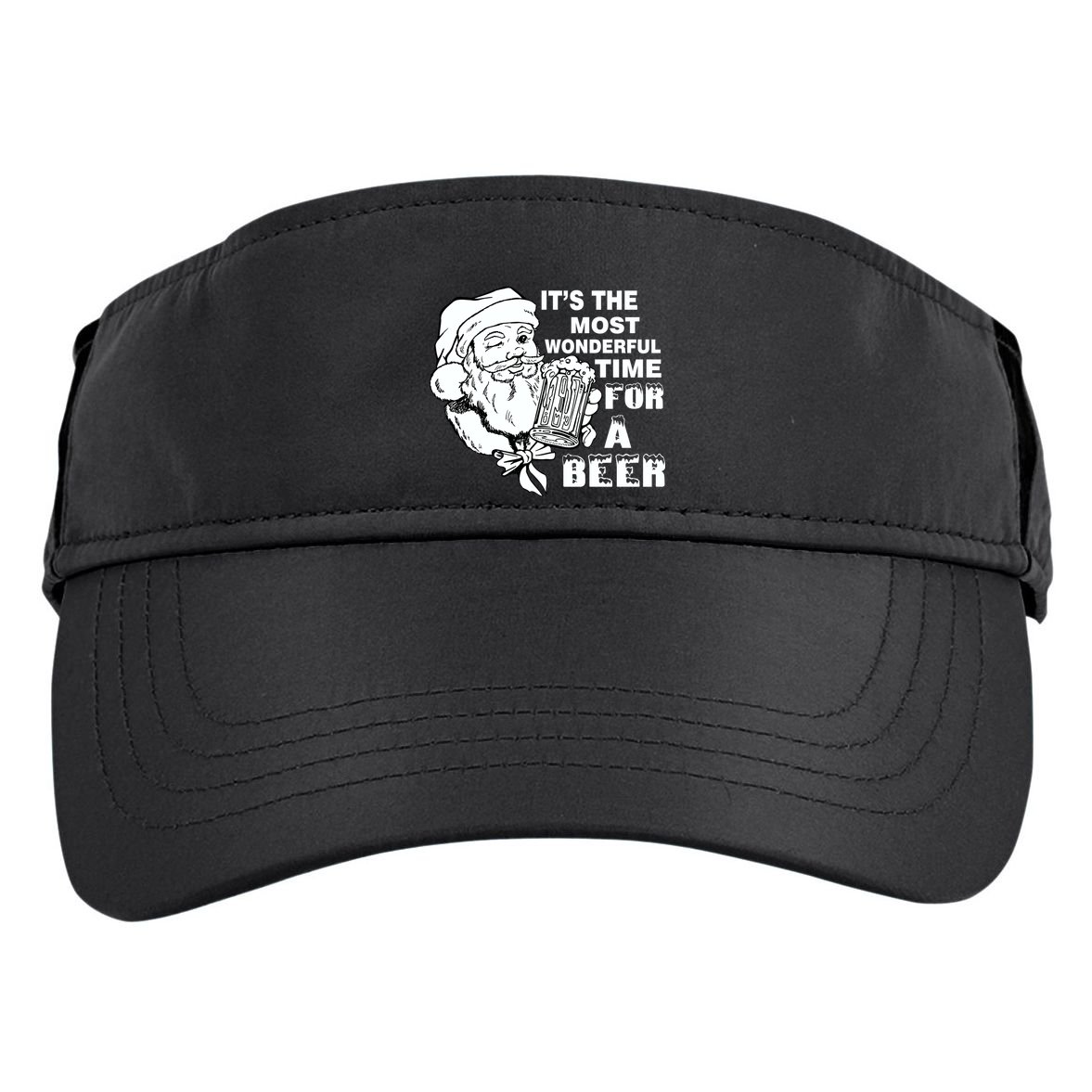 Most Wonderful Time For A Beer Adult Drive Performance Visor