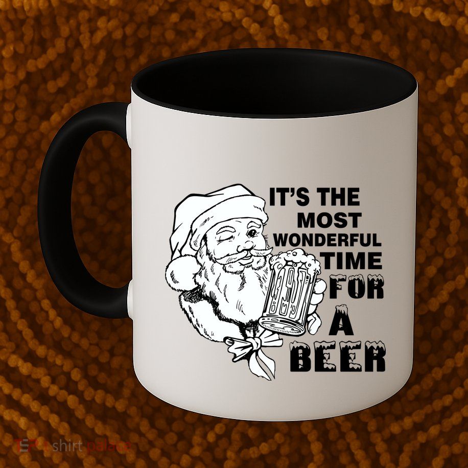 Most Wonderful Time For A Beer Mug