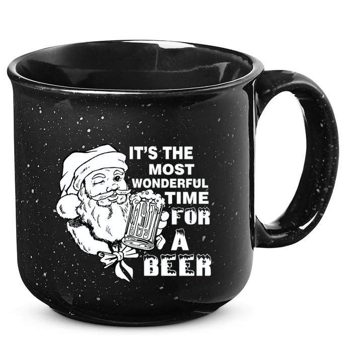 Most Wonderful Time For A Beer 15oz Campfire Ceramic Mug
