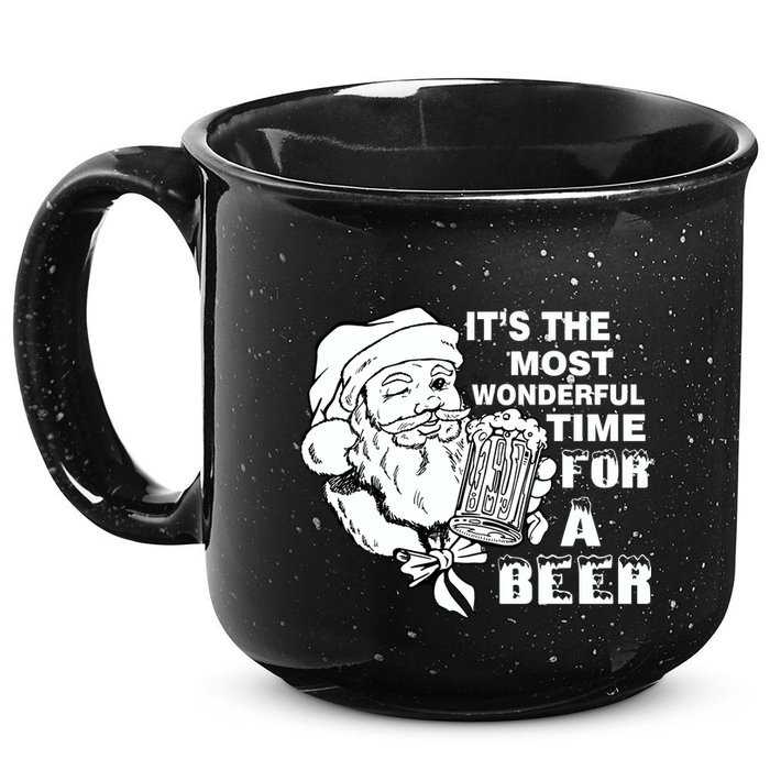 Most Wonderful Time For A Beer 15oz Campfire Ceramic Mug