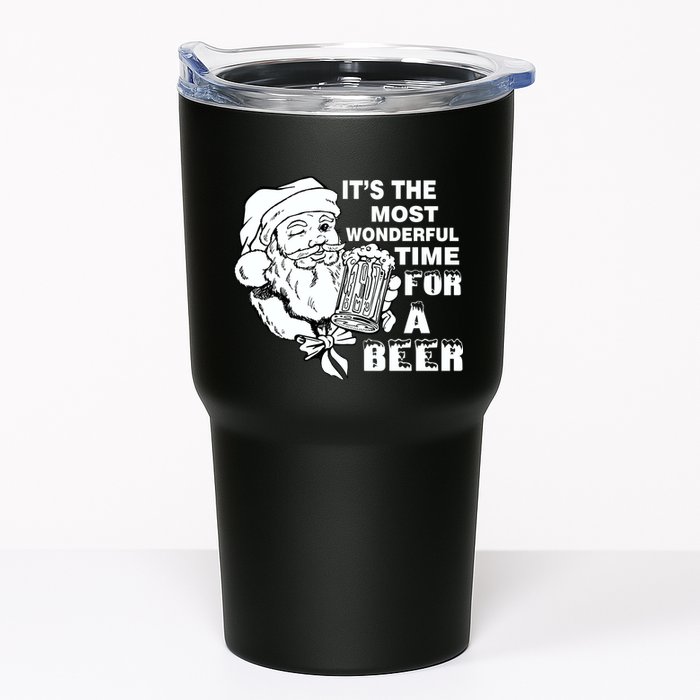 Most Wonderful Time For A Beer Tumbler