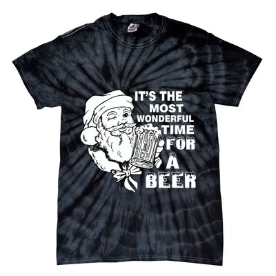 Most Wonderful Time For A Beer Tie-Dye T-Shirt