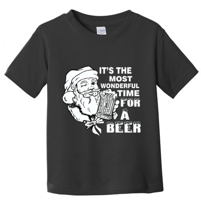 Most Wonderful Time For A Beer Toddler T-Shirt