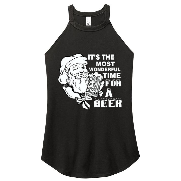 Most Wonderful Time For A Beer Women's Perfect Tri Rocker Tank
