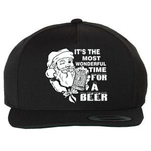 Most Wonderful Time For A Beer Wool Snapback Cap