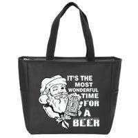 Most Wonderful Time For A Beer Zip Tote Bag