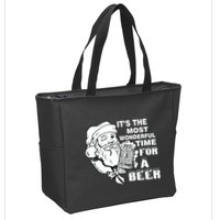 Most Wonderful Time For A Beer Zip Tote Bag