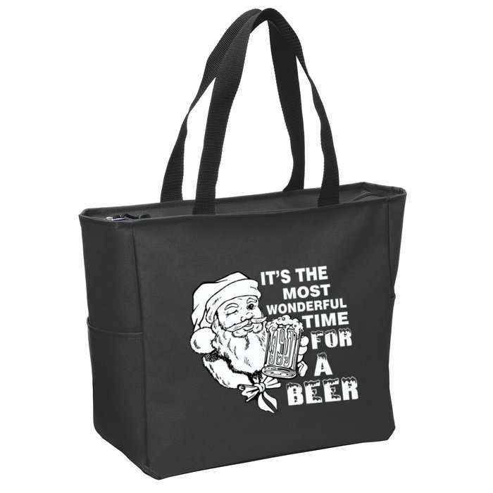 Most Wonderful Time For A Beer Zip Tote Bag