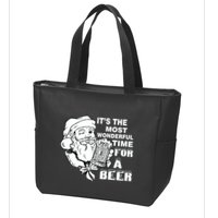 Most Wonderful Time For A Beer Zip Tote Bag