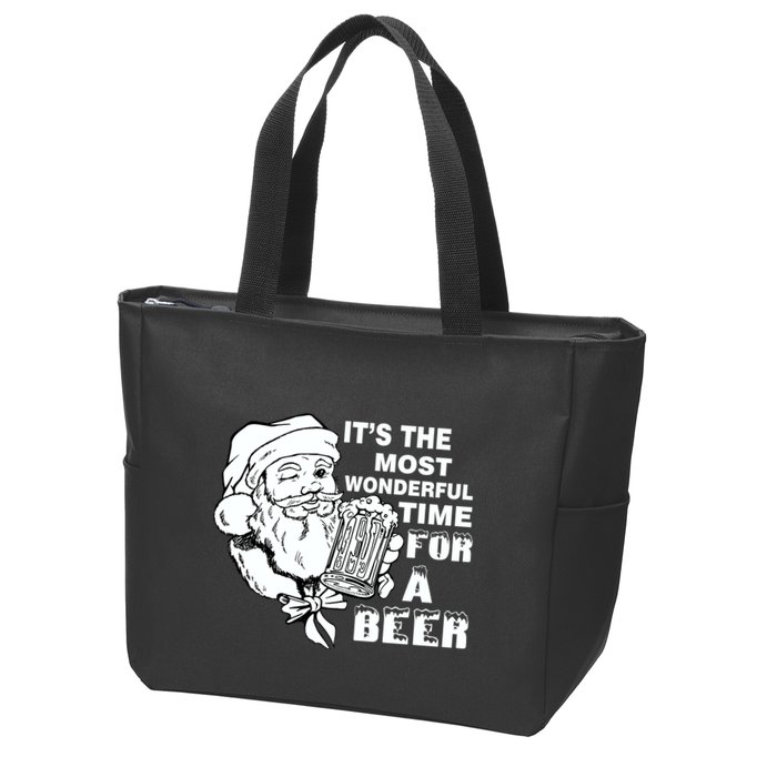 Most Wonderful Time For A Beer Zip Tote Bag