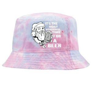 Most Wonderful Time For A Beer Tie-Dyed Bucket Hat