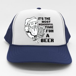 Most Wonderful Time For A Beer Trucker Hat