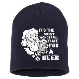 Most Wonderful Time For A Beer Short Acrylic Beanie