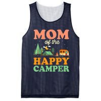 Mom Of The Happy Camper Shirt Wo 1st Bday Camping Trip Mesh Reversible Basketball Jersey Tank