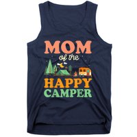 Mom Of The Happy Camper Shirt Wo 1st Bday Camping Trip Tank Top