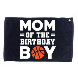 Mom Of The Birthday Boy Basketball Coach Basketball Player Grommeted Golf Towel