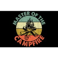 Master Of The Campfire Dad Camping Camping Dad Gift Bumper Sticker