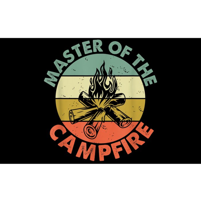 Master Of The Campfire Dad Camping Camping Dad Gift Bumper Sticker