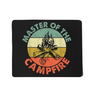 Master Of The Campfire Dad Camping Camping Dad Gift Mousepad