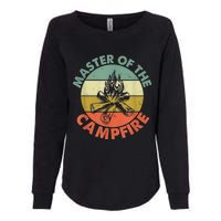 Master Of The Campfire Dad Camping Camping Dad Gift Womens California Wash Sweatshirt