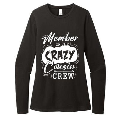 Member Of The Crazy Cousin Crew Cute Cousin Squad Birthday Womens CVC Long Sleeve Shirt