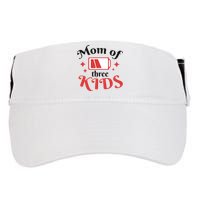 Mom Of Three Kids Battery Low Adult Drive Performance Visor