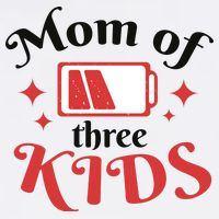 Mom Of Three Kids Battery Low Adult Drive Performance Visor