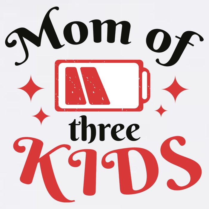 Mom Of Three Kids Battery Low Adult Drive Performance Visor