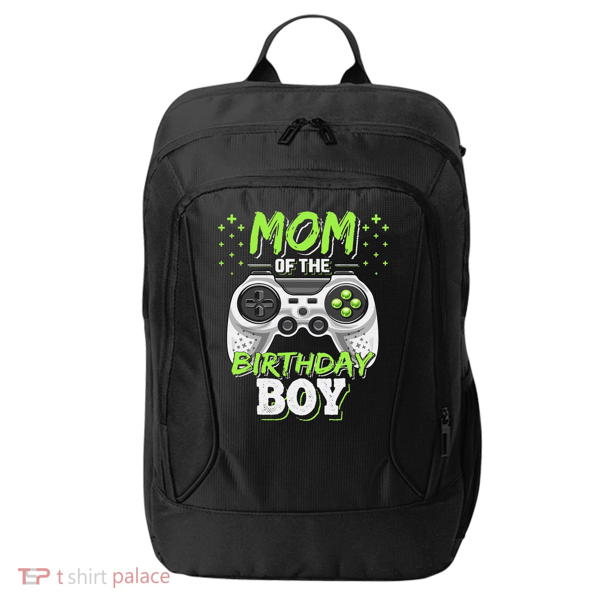 Mom Of The Birthday Boy Matching Video Gamer Party City Backpack